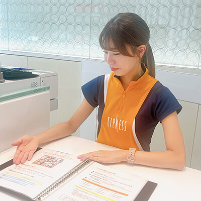 ティップネス明大前店・スタッフのお仕事その１